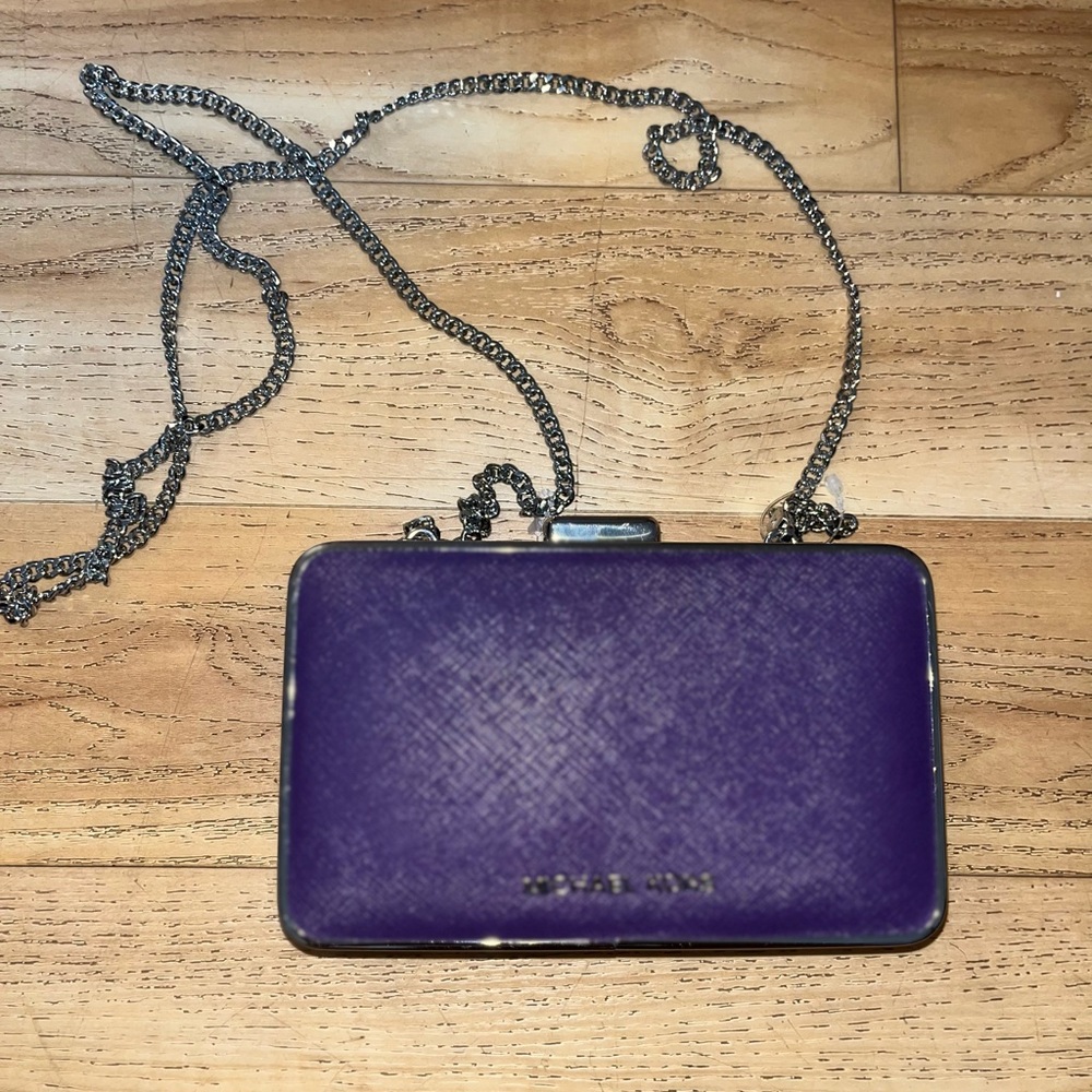 Michael Kors purple crossbody